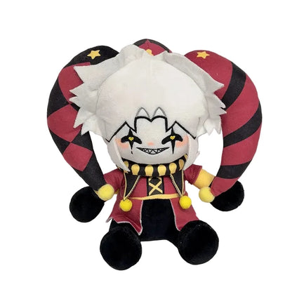 Harlequin Plush Pierrot Plush Jester Plush Circus Horror Visual Novel Handmade Plushies 25cm