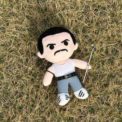 Rock Legend Plush Keychain | Handmade Music Icon, 9 Styles
