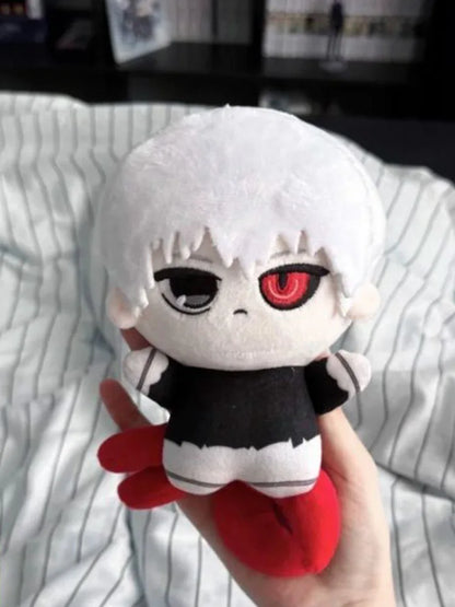Ken Kaneki Plush Dark Fantasy Anime Plush Handmade Plush 10cm