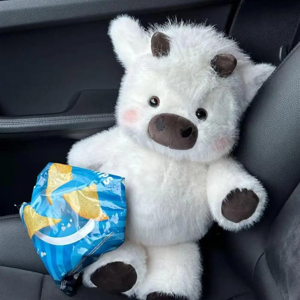 Reversible 45cm Cute Cow Plush - Soft Pig Cow Stuffed Plush Toy for Kids & Adults