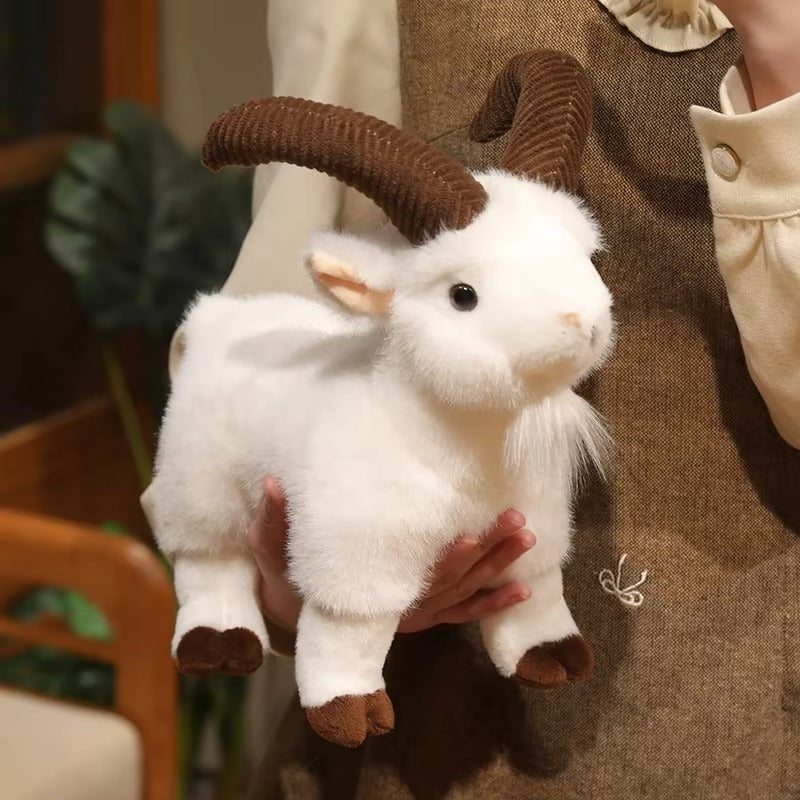 Bighorn Sheep Plush Toy Kawaii Bighorn Plush Stuffed Animal 30cm
