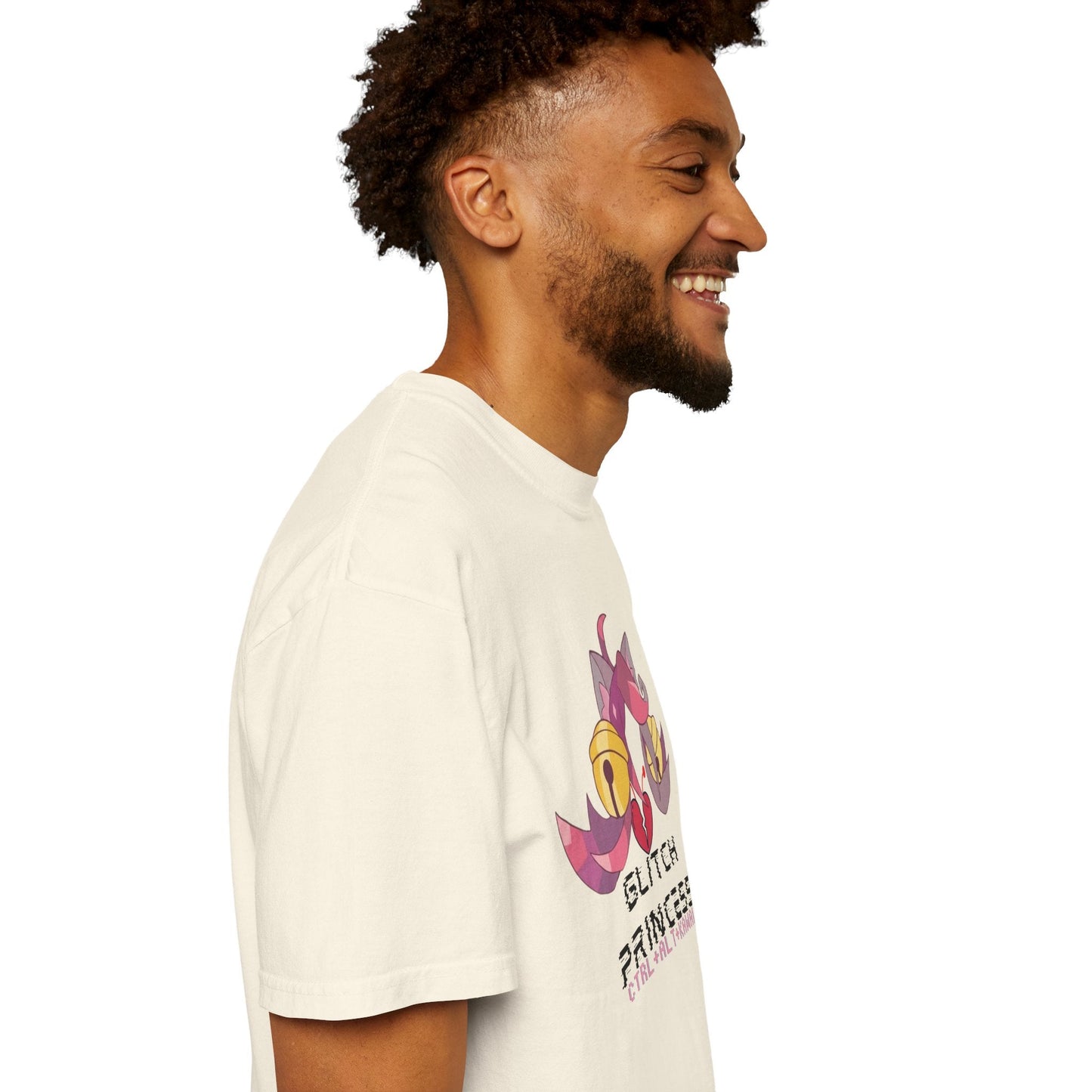 Mad Mew Mew Glitch Princess Tees | Pixel Catgirl Glitchcore Graphic Tee