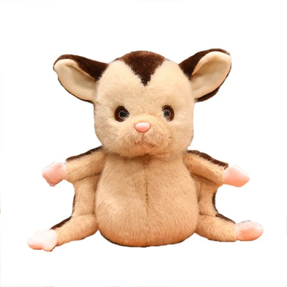 Sugar Glider Plush  Kawaii Glider Stuffed Animal Toy  Marsupial Plush Gift 25cm