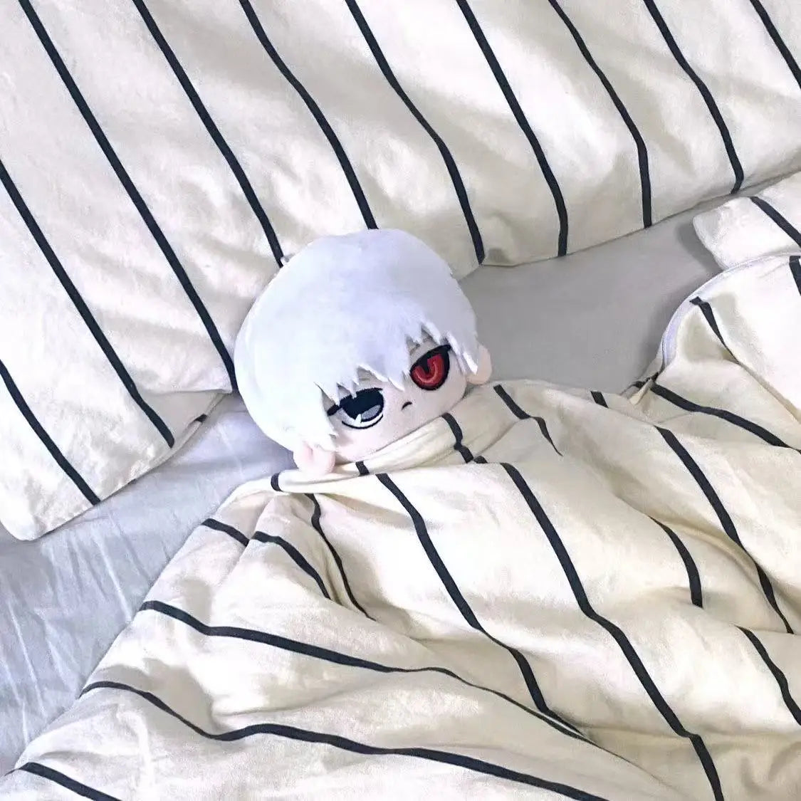 Ken Kaneki Plush Dark Fantasy Anime Plush Handmade Plush 10cm