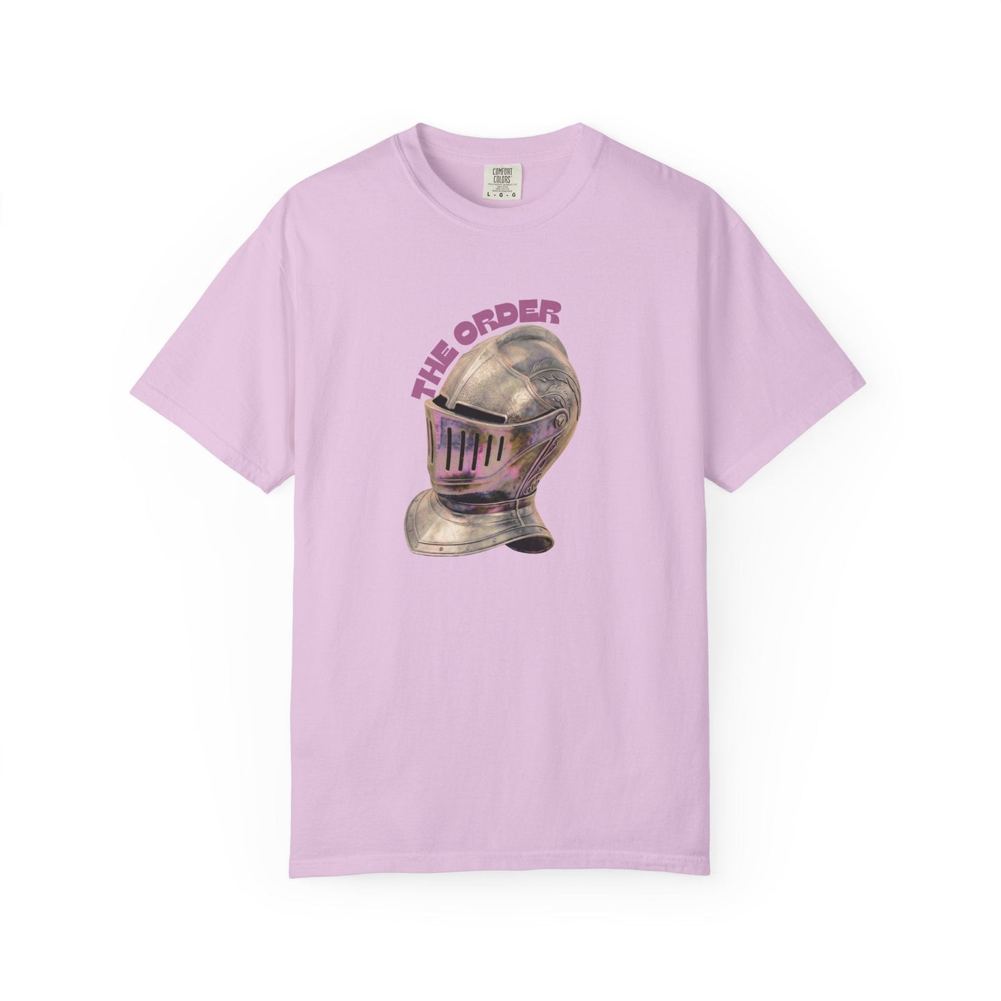 The Order Knight Helmet Graphic T-Shirt - Victorian Knight Unisex Tees Designed By Aprasi