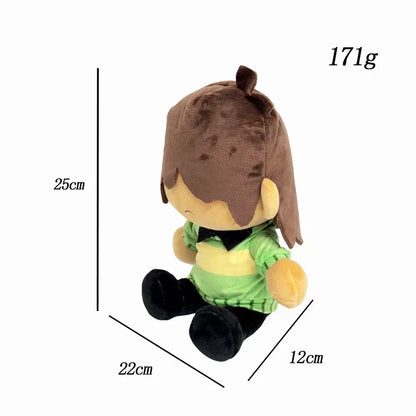 Kris Dreemurr Plush Doll - Handmade Indie RPG Fan Collectible Stuffed Toy