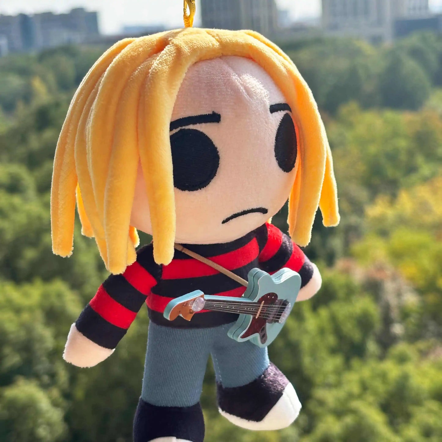 Rock Legend Plush Keychain | Handmade Music Icon, 9 Styles