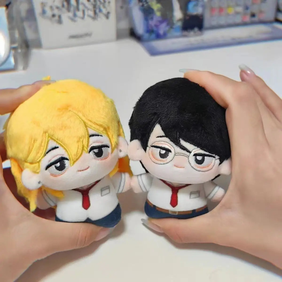 Hikaru Kusakabe Plush Rihito Sajou Plush Classmate Anime Plushies 10cm