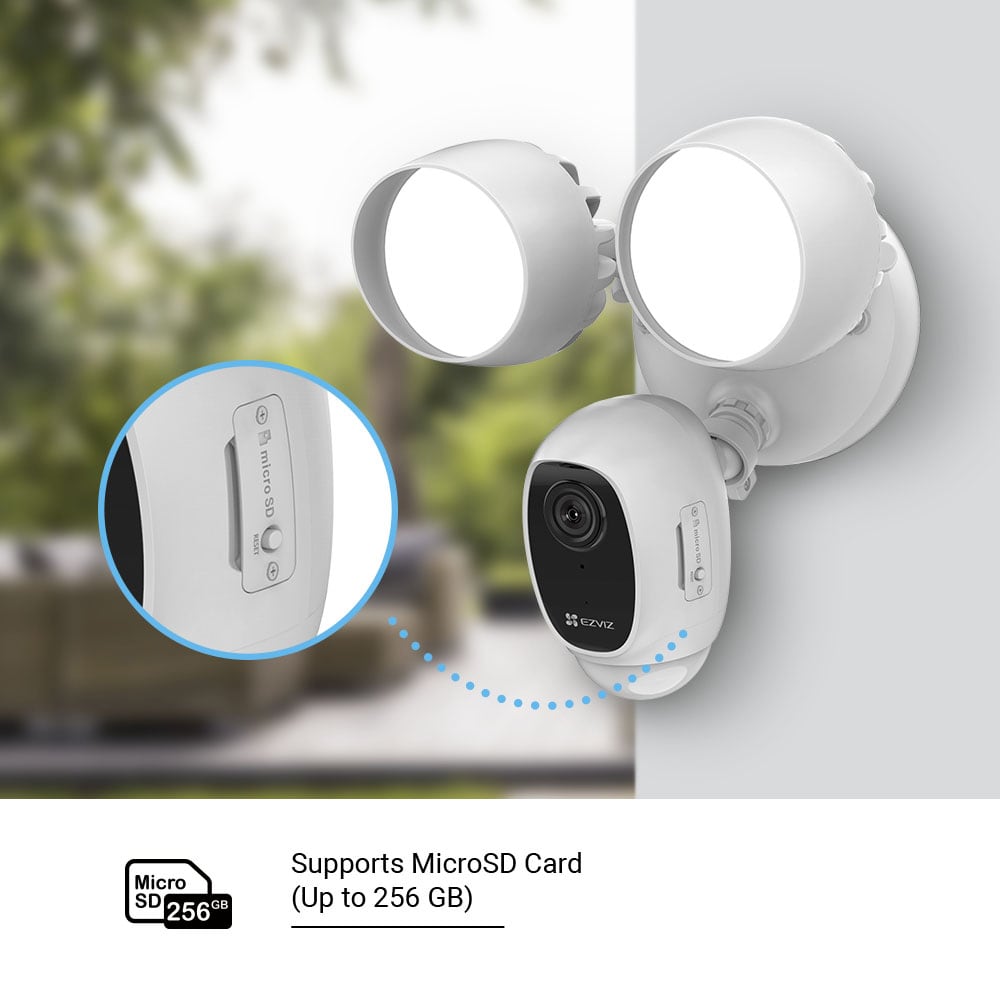 EZVIZ LC1C Smart Security Light Camera – Dual-Purpose Outdoor Surveillance and Illumination