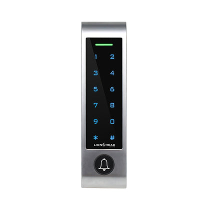 LIONHEAD TITAN Slim Bluetooth Keypad – Rugged IP66 Smart Access Control with BLE, Mifare & Wi-Fi Support | Model: LHL-KP4-TITAN