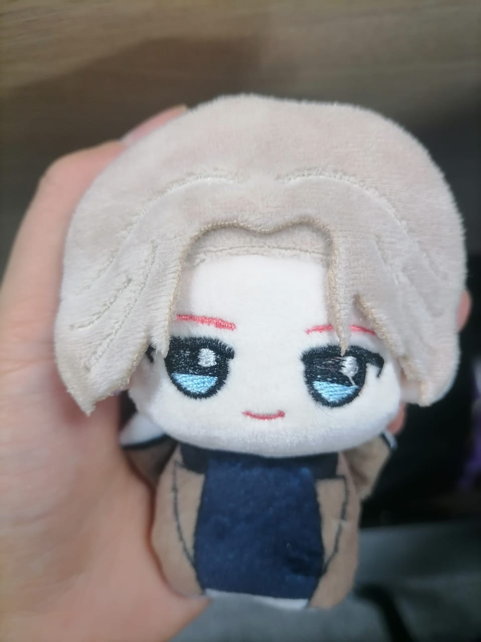 Johan Liebert Plush Evil Genius Psychological Thriller Anime Handmade Plush 10cm