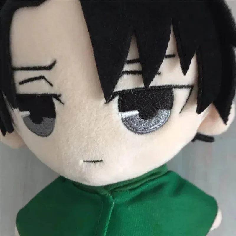 Levi, Eren & Mikasa Handmade Plush Dolls - With Gear & Without Gear Variants | Anime Soldier Collectibles