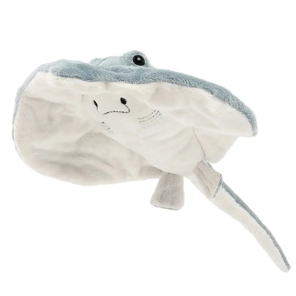 Lifelike Manta Ray Plush Realistic Ocean Stuffed Animal, Soft Manta Handmade Plush 30cm