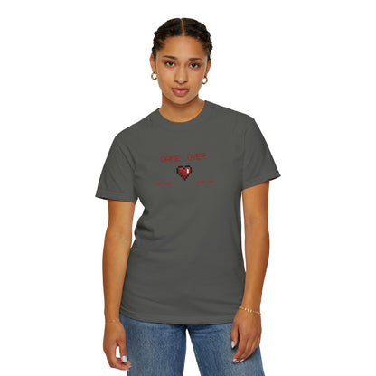 Game Over Pixel Heart Tee Retro Gaming Graphic Tee  Gamer Gift Tee