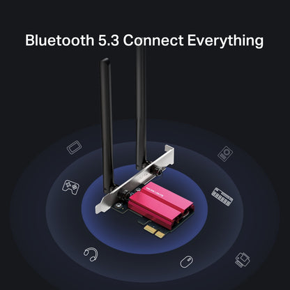 MA86XE | AXE5400 Tri-Band Wi-Fi 6E & Bluetooth 5.3 PCIe Adapter | MERCUSYS