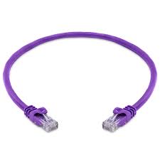 Garland 2.0m CAT6 RJ45 to RJ45 Purple Patch Lead – 24AWG PVC Network Cable | MADMT6L45452.0VT