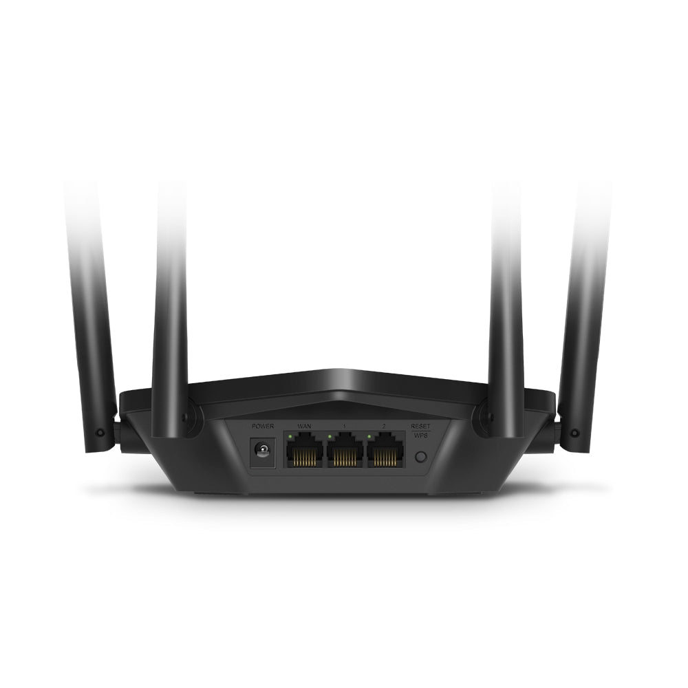 MERCUSYS MR60X AX1500 Dual-Band WiFi 6 Router | 1.5 Gbps Speed, Gigabit Ports, WPA3 Security, OFDMA, MU-MIMO