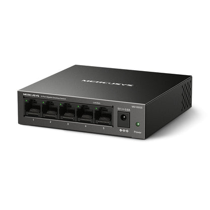 MS105GS | 5-Port Gigabit Desktop Switch | MERCUSYS