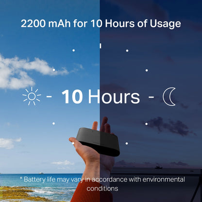 MT110 | 4G LTE Mobile Wi-Fi | 150 Mbps | Battery Powered | Up to 10 Devices | MERCUSYS