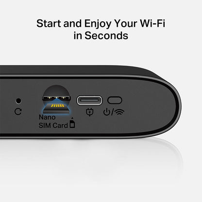 MT110 | 4G LTE Mobile Wi-Fi | 150 Mbps | Battery Powered | Up to 10 Devices | MERCUSYS