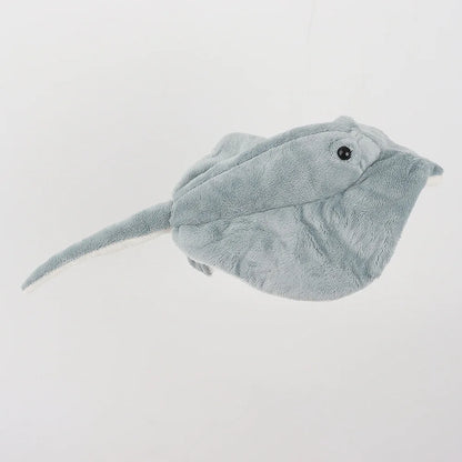 Lifelike Manta Ray Plush Realistic Ocean Stuffed Animal, Soft Manta Handmade Plush 30cm