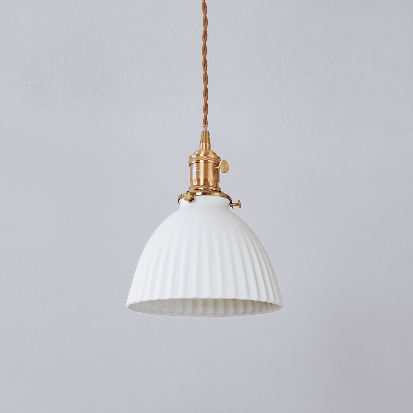 Margot Ceramic Pleated Pendant Light