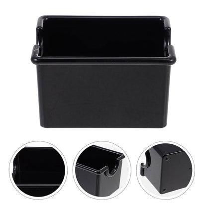 Masteelf Black Acrylic Sugar Packet Organizer for Coffee Bar and Tea Bags Storage 9.5 x 5.5 x 5 Inches