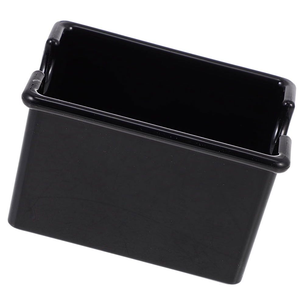 Masteelf Black Acrylic Sugar Packet Organizer for Coffee Bar and Tea Bags Storage 9.5 x 5.5 x 5 Inches