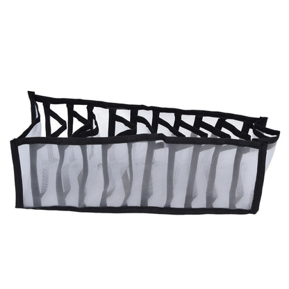 Mesh Bras Storage Box Multi Purpose Foldable Drawer Divider for Underwear Panties Socks11 Cells