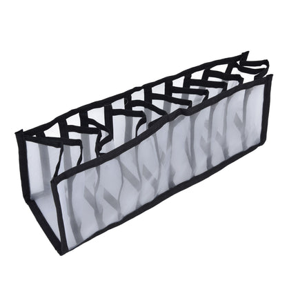 Mesh Bras Storage Box Multi Purpose Foldable Drawer Divider for Underwear Panties Socks11 Cells