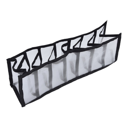 Mesh Bras Storage Box Multi Purpose Foldable Drawer Divider for Underwear Panties Socks7 Cells