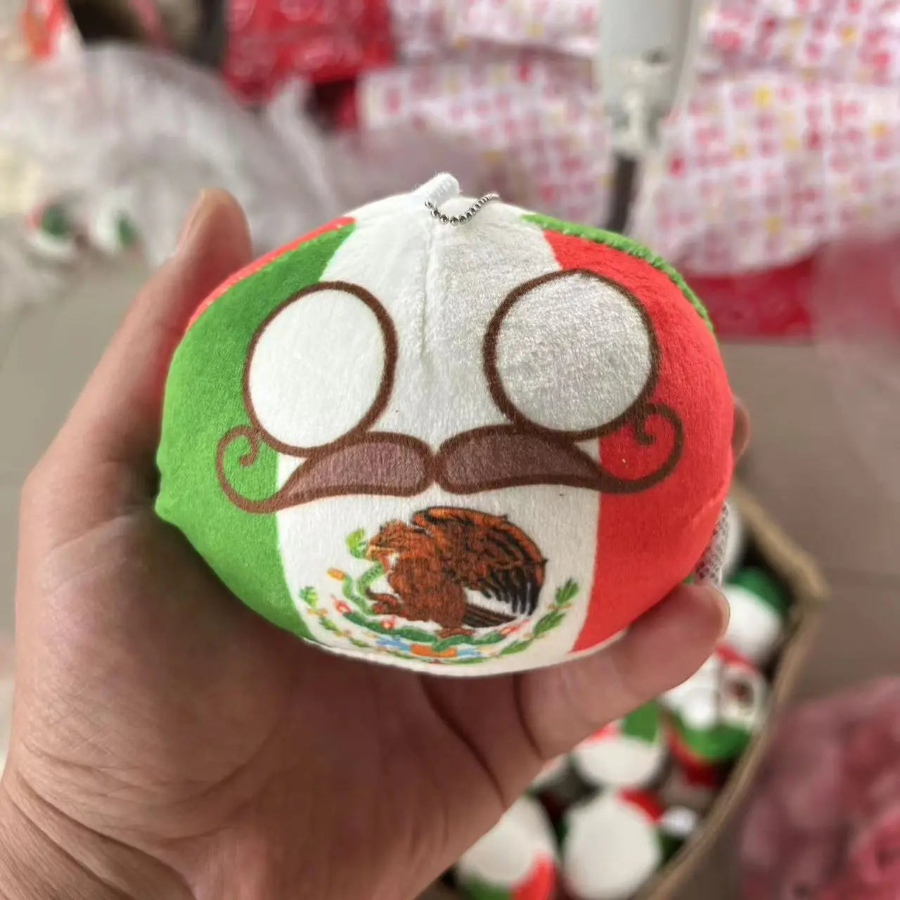 Countryball Plush Flag Plushes Polandball Stuffed Plushies Football Festival Plushies