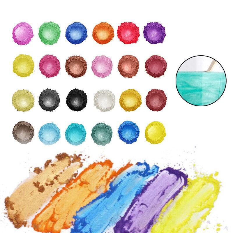 Mica Pigment Pearl Powder Resin Epoxy Premium Soaps Candle Bath Bomb Art Craft - Rose Red