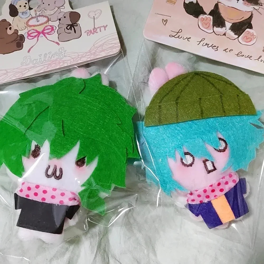 Sou Hiyori Plush Midori Plush Shin Tsukimi Plush Adventure Death Game Handmade Plushies 13cm