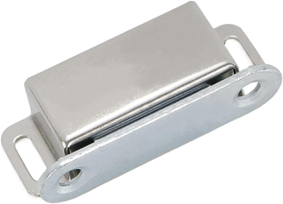 Mini Size Door Magnet Door Catch Latch Stainless Steel for Cupboard Cabinet -Pack of 20