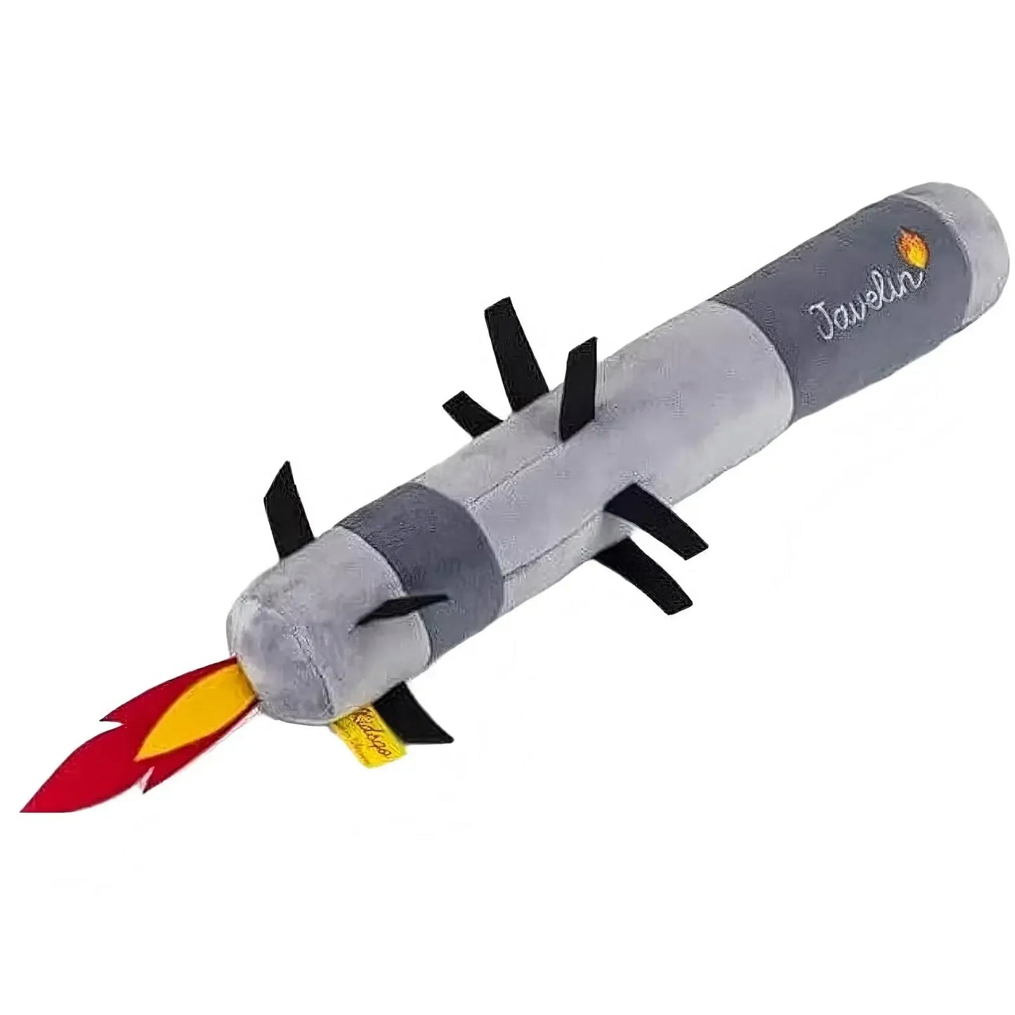 Missile Plush Toy 18 Inch Novelty Stuffed Missile Funny Gag Gift & Military Collectible
