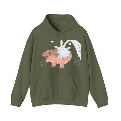 Moo Deng Hooded Sweatshirt: Embrace the Cuteness of the Viral Baby Pygmy Hippo