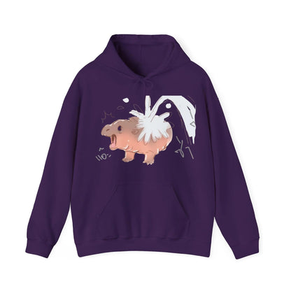 Moo Deng Hooded Sweatshirt: Embrace the Cuteness of the Viral Baby Pygmy Hippo