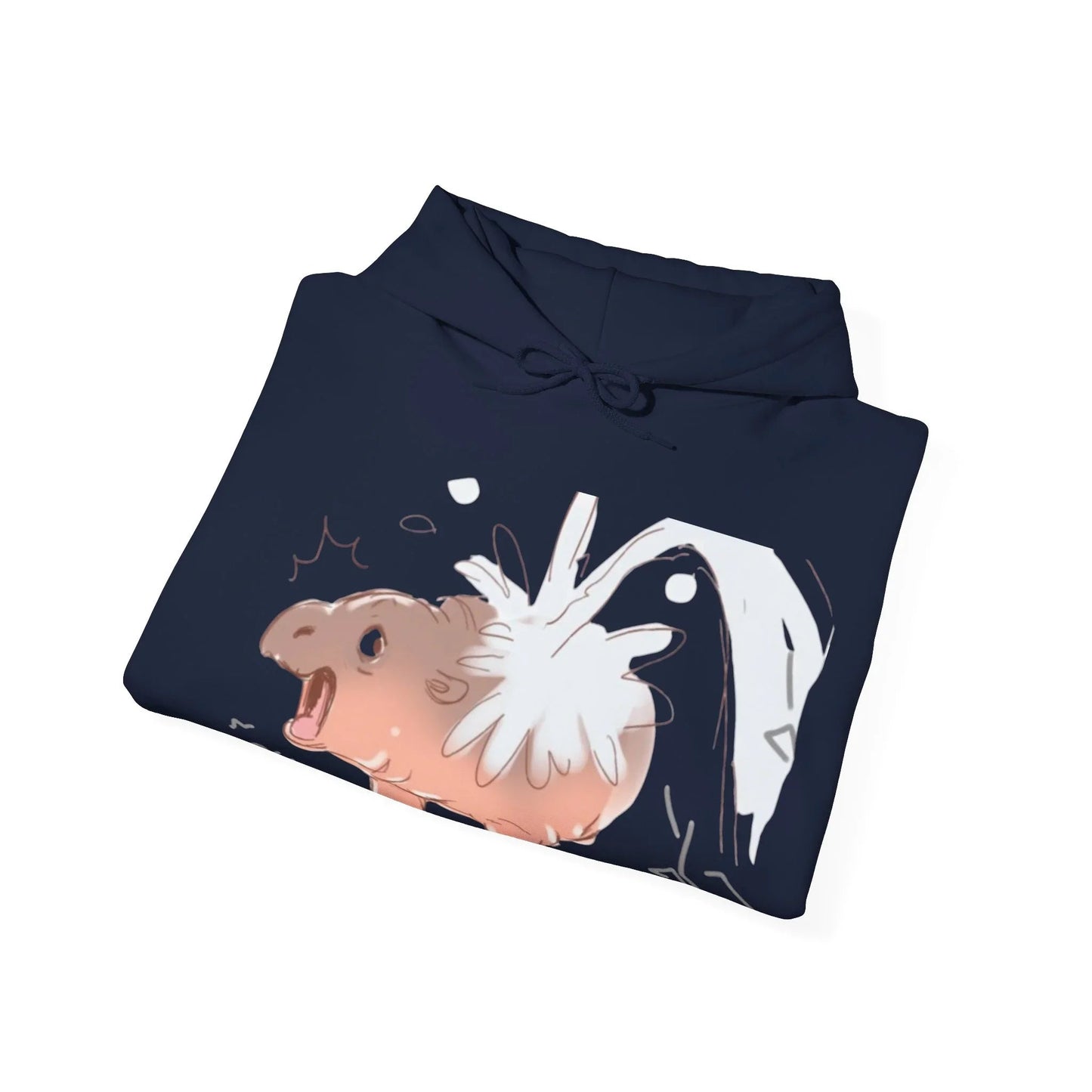 Moo Deng Hooded Sweatshirt: Embrace the Cuteness of the Viral Baby Pygmy Hippo