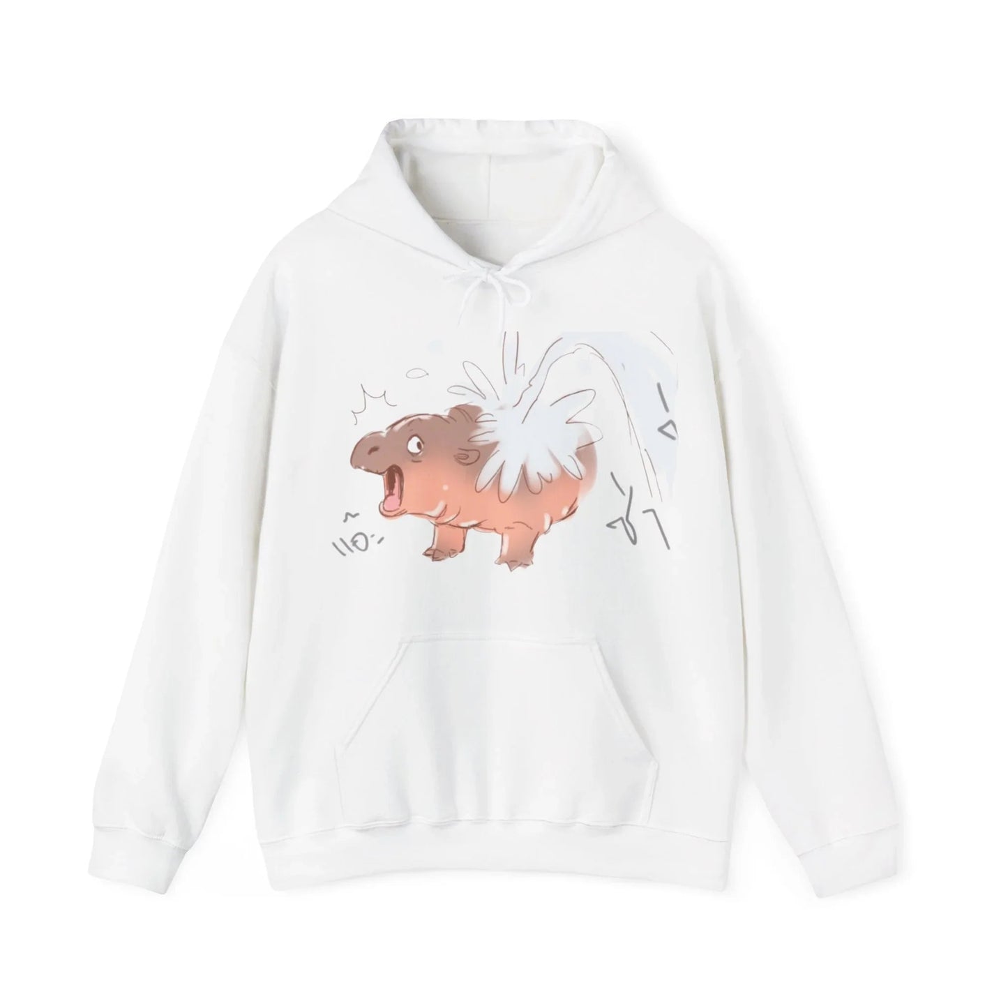 Moo Deng Hooded Sweatshirt: Embrace the Cuteness of the Viral Baby Pygmy Hippo