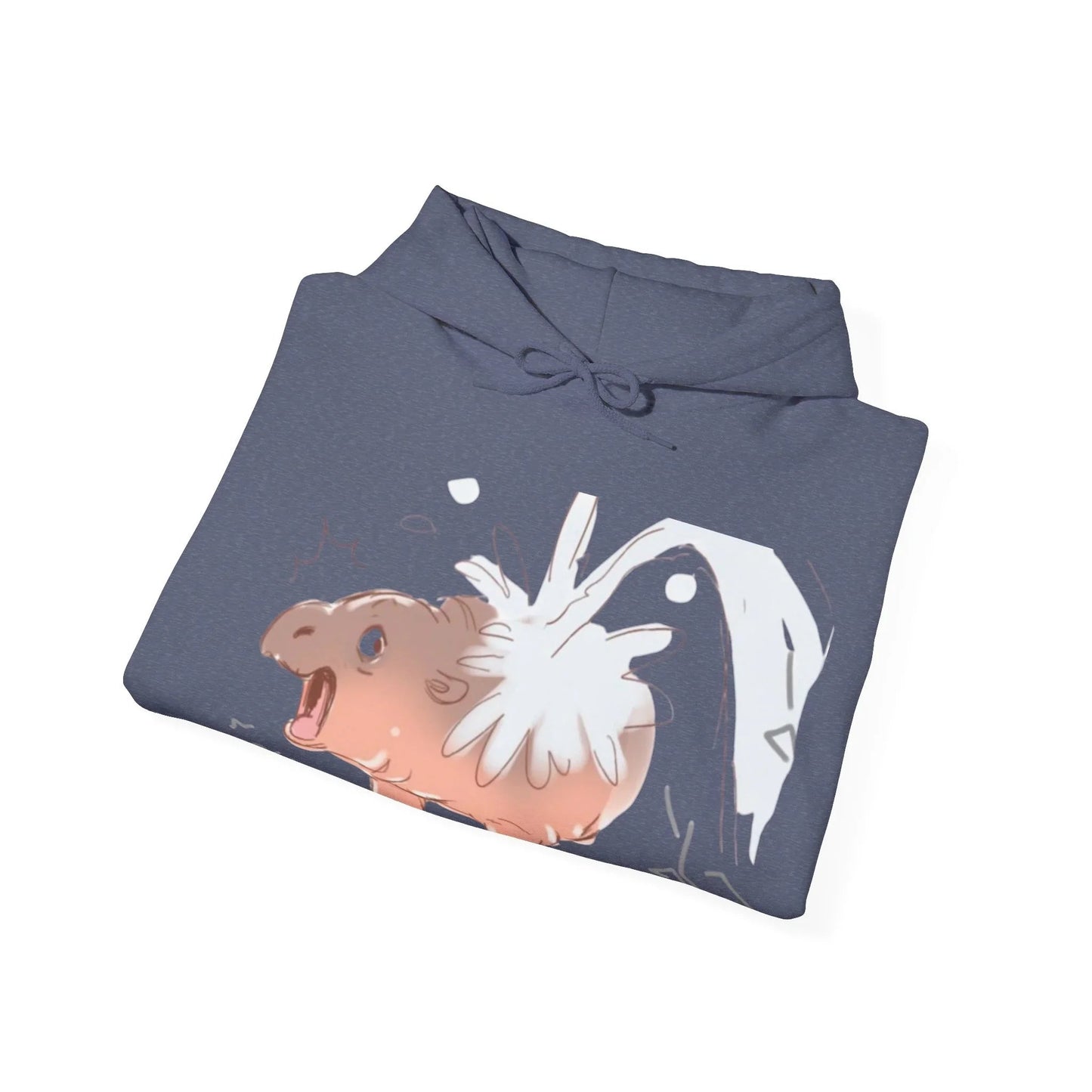 Moo Deng Hooded Sweatshirt: Embrace the Cuteness of the Viral Baby Pygmy Hippo