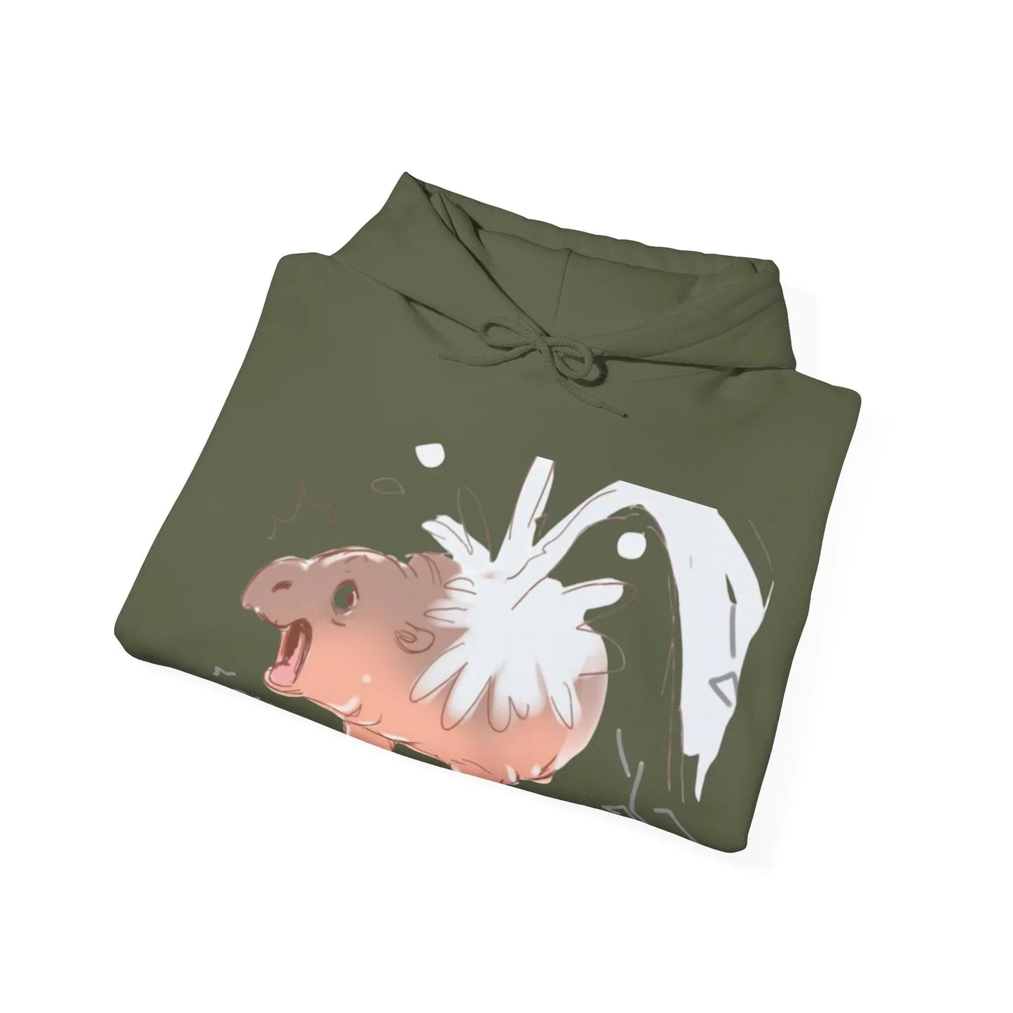 Moo Deng Hooded Sweatshirt: Embrace the Cuteness of the Viral Baby Pygmy Hippo