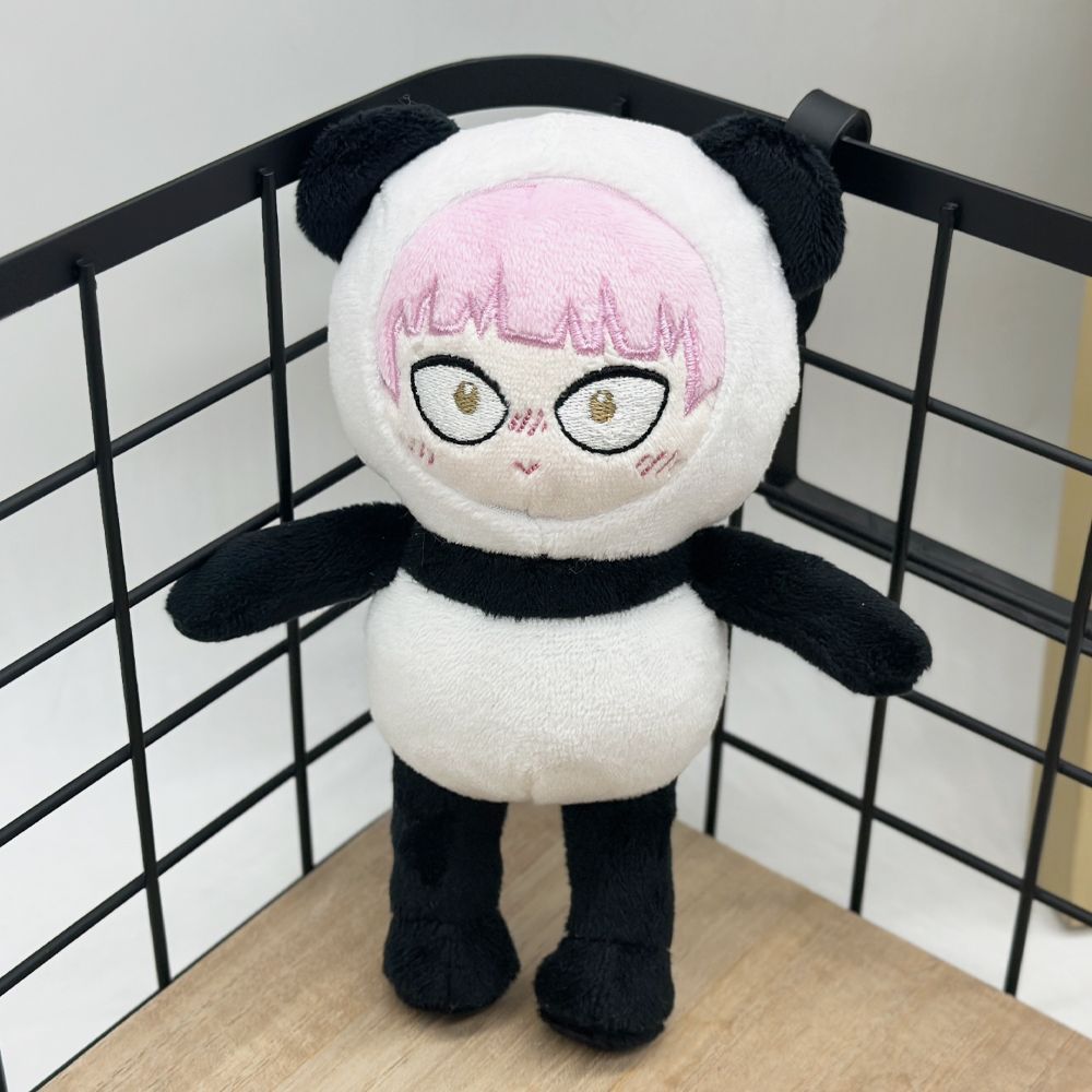 Miyu Suzuki Panda Plush You and  Are Polar Opposites Anime handmade Plush 17cm
