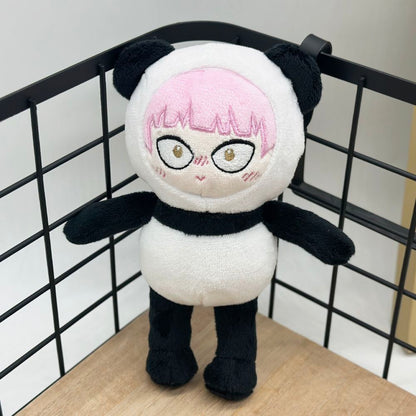 Miyu Suzuki Panda Plush You and  Are Polar Opposites Anime handmade Plush 17cm