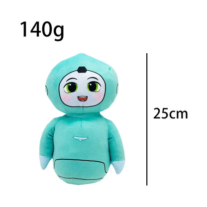 Moxie Plush Toy Fan Art Robot Companion Stuffed Animal Gift for Kids 25cm