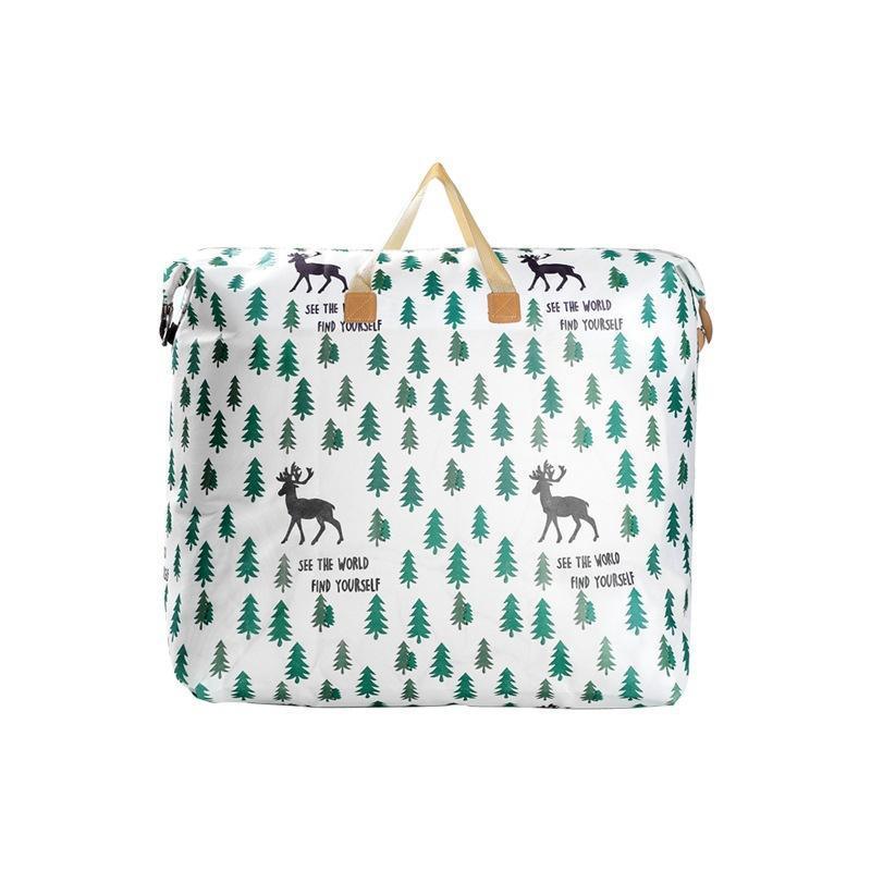 Multipurpose Quilt Storage Bags Waterproof Coated Fabric 4 Sizes Available - Pineapple 80*27*56cm