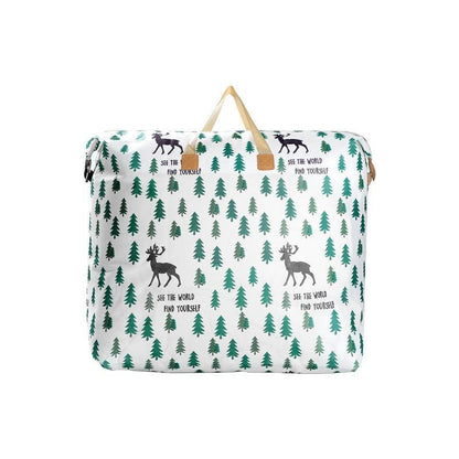 Multipurpose Quilt Storage Bags Waterproof Coated Fabric 4 Sizes Available - Pineapple 80*27*56cm