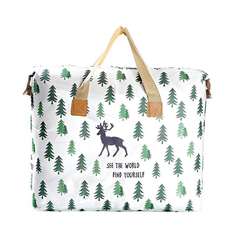 Multipurpose Quilt Storage Bags Waterproof Coated Fabric 4 Sizes Available - Pineapple 80*27*56cm