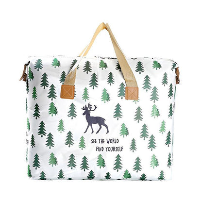Multipurpose Quilt Storage Bags Waterproof Coated Fabric 4 Sizes Available - Pineapple 80*27*56cm