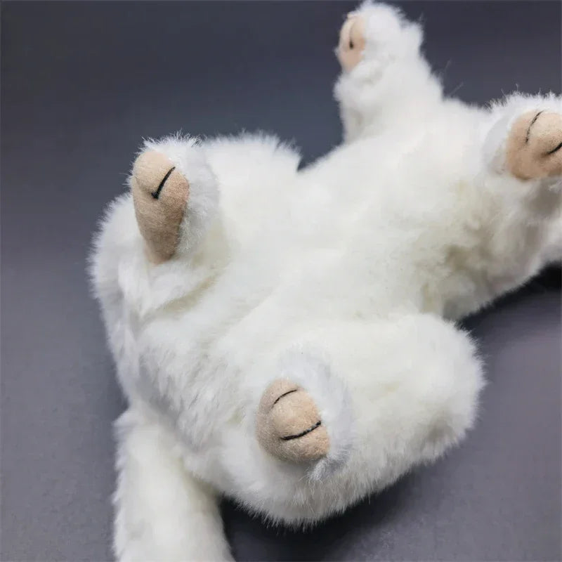Lifelike Stoat Plush Toy 10 Inch /25 cm High Fidelity Ermine Stuffed Animal  Best Ferret Plush Toys for Kids & Collectors